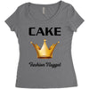 cake fashion nugget Women's Triblend Scoop T-shirt