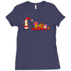 when xmas Ladies Fitted T-Shirt