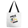 gold all in my ring Tote Bags