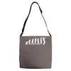 evolution trompeter musik musiker instrument trompete trumpet konzert Adjustable Strap Totes