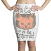 my cat is on the internet Pencil Skirts