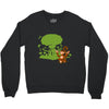 apathetic in the face of certain annihilation Crewneck Sweatshirt