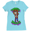 toasty zombie Ladies Fitted T-Shirt