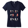 some people shouldn't hi 5 Women's V-Neck T-Shirt