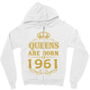 queens are born in 1961 Zipper Hoodie