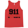 911 dispatcher heroes black logo Tank Top