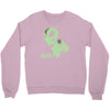 alien believe space sci fi ufo nerd Crewneck Sweatshirt
