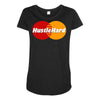 hustle hard Maternity Scoop Neck T-shirt