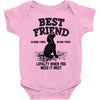 Best Friend Beagle Baby Bodysuit