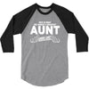 Worlds Greatest Aunt Looks Like 3/4 Sleeve Shirt