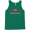 i'm not santa but you can sit on my lap Tank Top