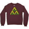 triforce illusion zelda Crewneck Sweatshirt