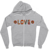 Love Zipper Hoodie