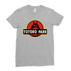 Totoro Park Ladies Fitted T-Shirt