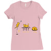 cat olympics Ladies Fitted T-Shirt