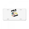 gold all in my ring License Plate