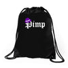pimp hip hop Drawstring Bags