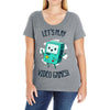 let's play video games Ladies Curvy T-Shirt