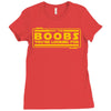 boob trick Ladies Fitted T-Shirt