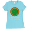 i'm huge (in the shire) Ladies Fitted T-Shirt