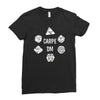 christmas gift carpe dm Ladies Fitted T-Shirt