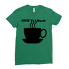 coffee snob Ladies Fitted T-Shirt