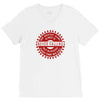 falling confucius V-Neck Tee