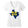 texas for michigan - limited edition Women's V-Neck T-Shirt