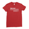 my drinking shirt funny Ladies Fitted T-Shirt