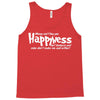 money can't buy you happyness, but hookers and coke don't make me sad Tank Top