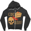 cake or death Zipper Hoodie