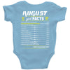 August Girl Facts Virgo Baby Onesie