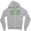 rich melanin Zipper Hoodie
