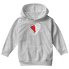 half of my heart is in heaven with my angel Youth Hoodie