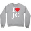 i love jesus christ Crewneck Sweatshirt