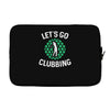 lets go clubbing Laptop sleeve