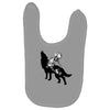 Wolf And Human Baby Bibs