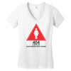 404 error girlfriend not found Women's V-Neck T-Shirt