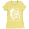 my indian name is runs with beer Ladies Fitted T-Shirt