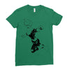 captain marvel 7 Ladies Fitted T-Shirt