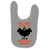 Halloween You Cant Scare Me Im A Preschool Teacher Baby Bibs