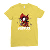 deadpool Ladies Fitted T-Shirt