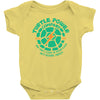 turtle power company Baby Onesie