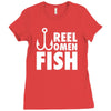 reel legend funn Ladies Fitted T-Shirt
