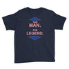 the man   the legend funny Youth Tee