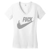 fuck you Women's V-Neck T-Shirt