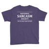 national sarcasm society Youth Tee