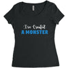 I've Created A Monster Infant Monster Women's Triblend Scoop T-shirt