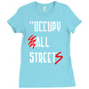 occupy all streets as seen on jay Ladies Fitted T-Shirt