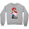mario licking toad Crewneck Sweatshirt